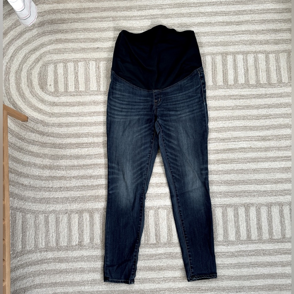 Madewell Maternity Full-Panel Skinny Jeans
